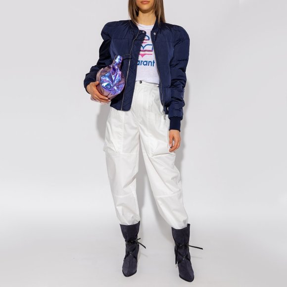 NWT Isabel Marant White "Ferima" Pants, size 40. Fits like a size 6/8 - Picture 6 of 17